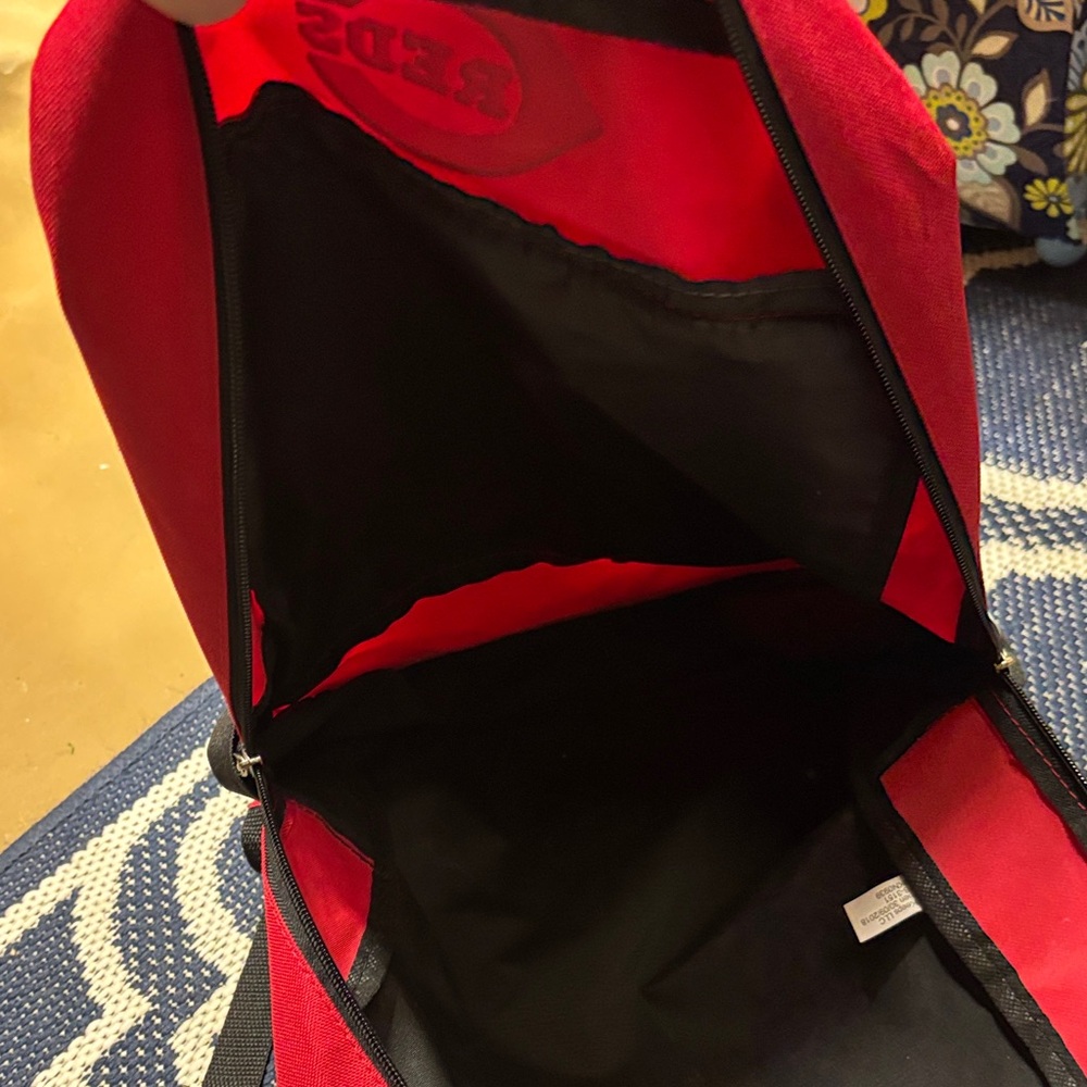 Cincinnati Reds - Red and Gray Backpack - Picture 9 of 11